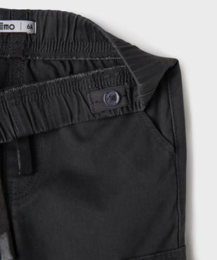 Pantalon cargo avec taille ajustable garçon vue2 - GEMO (ENFANT) - GEMO