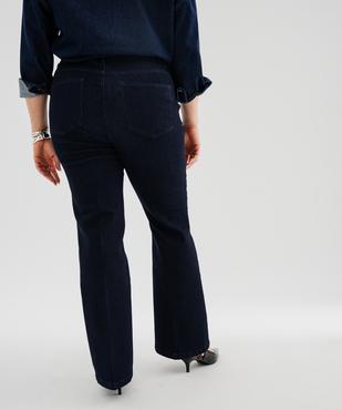 Jean Flare extensible taille normale femme grande taille vue3 - GEMO (G TAILLE) - GEMO