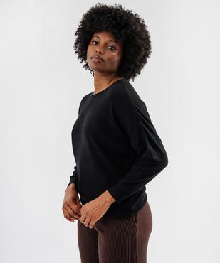 Haut de pyjama à manches chauve-souris femme vue1 - GEMO 4G FEMME - GEMO