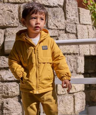 Blouson imperméable à capuche doublé polaire bébé garçon - LuluCastagnette vue5 - LULU CASTAGNETTE GEMO FOR GOOD - GEMO