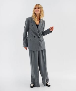 Pantalon à pinces coupe large femme vue5 - GEMO(FEMME PAP) - GEMO