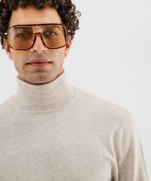 Pull col roulé en maille fine homme vue2 - GEMO 4G HOMME - GEMO