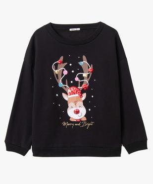 Sweat femme grande taille à à motif spécial Noël vue4 - GEMO (G TAILLE) - GEMO