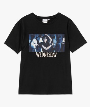 Tee-shirt à manches courtes avec motif femme - Wednesday vue4 - WEDNESDAY - GEMO