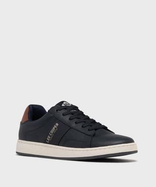 Baskets basses à lacets avec semelle contrastante homme - Lee Cooper vue2 - LEE COOPER - GEMO