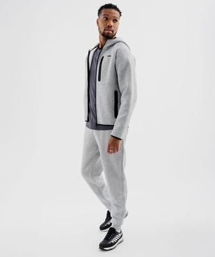 Pantalon de jogging avec poches zippées homme vue4 - GEMO (HOMME) - GEMO