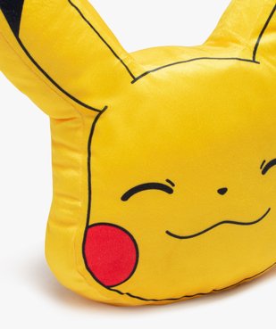 Coussin en forme peluche Pikachu - Pokemon vue2 - POKEMON - GEMO