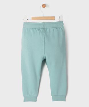 Pantalon de jogging avec ceinture bord-côte bébé garçon vue3 - GEMO 4G BEBE - GEMO