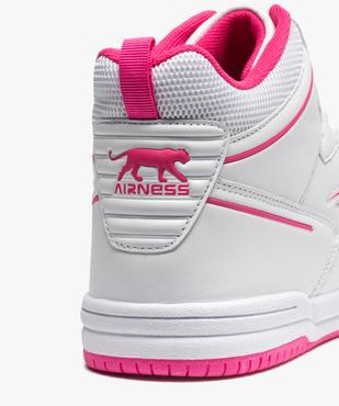 Baskets fille semi-montantes bicolores - Airness vue6 - AIRNESS - GEMO