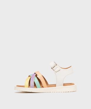 Sandales avec brides croisées à paillettes fille - Lovely Wings vue13 - LOVELY WINGS - GEMO