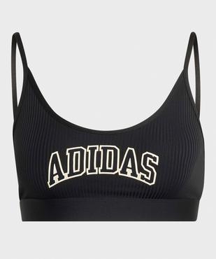Brassière côtelée fille - Adidas vue1 - ADIDAS - GEMO