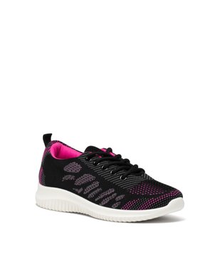 Baskets de running en mesh femme vue2 - GEMO (SPORTSWR) - GEMO