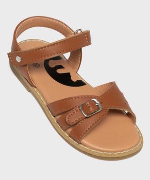 Sandales à bride scratch fille - LuluCastagnette vue5 - LULUCASTAGNETTE - GEMO