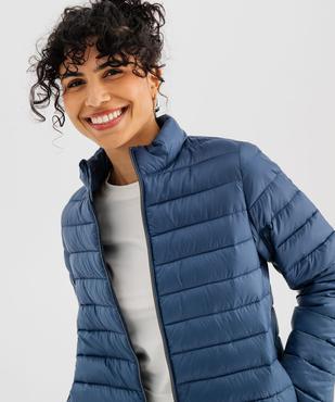 Doudoune légère avec col montant femme vue2 - GEMO(FEMME PAP) - GEMO