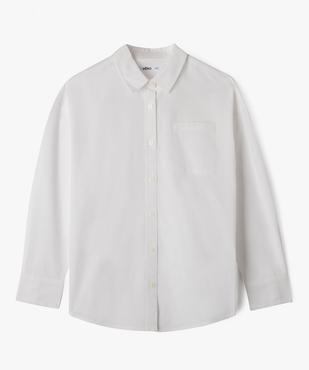 Chemise manches longues ample fille vue1 - GEMO (JUNIOR) - GEMO