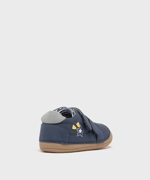 Chaussures premiers pas souples et légères bébé garçon - Hobiz vue4 - HOBIZ - GEMO