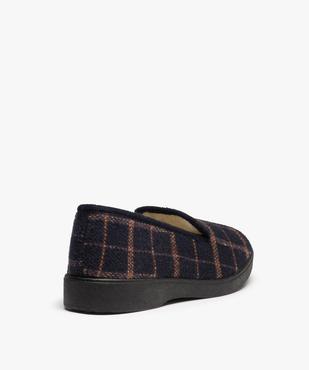 Chaussons homme style charentaises à carreaux vue4 - GEMO(HOMWR HOM) - GEMO