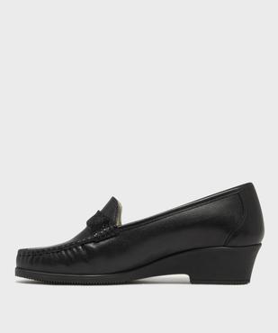 Mocassins confort dessus cuir femme vue3 - G'FLEX GEMO FOR GOOD - GEMO