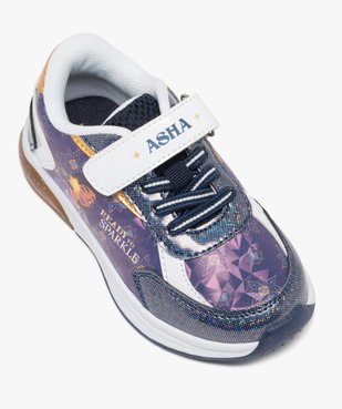 Baskets basses imprimées à semelle lumineuse fille - Disney Wish vue5 - WISH - GEMO