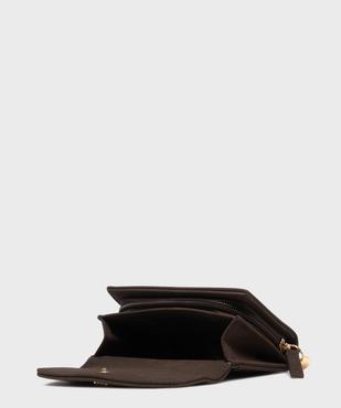 Porte-monnaie à rabat pressionné femme - LuluCastagnette vue4 - LULU CASTAGNETT - GEMO