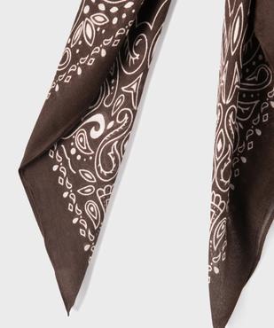 Foulard à motif cachemire femme vue2 - GEMO (ACCESS) - GEMO
