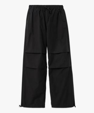 Pantalon baggy en toile de coton femme vue4 - GEMO(FEMME PAP) - GEMO
