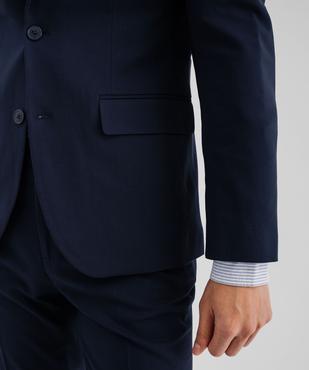 Veste de costume coupe droite en matière extensible homme vue5 - GEMO 4G HOMME - GEMO