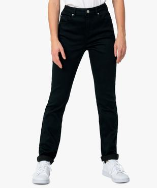 Pantalon femme coupe Regular en stretch vue1 - GEMO(FEMME PAP) - GEMO