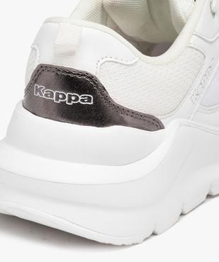 Baskets femme à semelle épaisse en mesh tissé - Kappa vue6 - KAPPA - GEMO