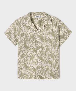 Chemise imprimée garçon vue1 - GEMO (ENFANT) - GEMO