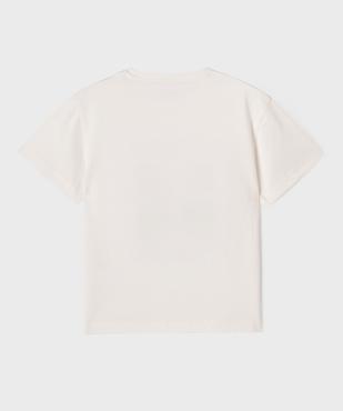 Tee-shirt manches courtes avec motif en sequins garçon vue3 - GEMO (ENFANT) - GEMO