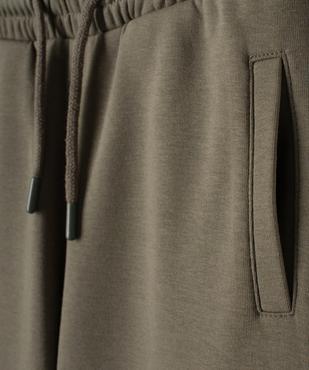 Pantalon de sport en maille molletonnée fille vue2 - GEMO (JUNIOR) - GEMO