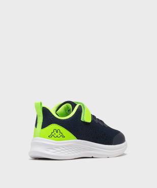 Baskets Postie en mesh fermeture scratch garçon - Kappa vue4 - KAPPA - GEMO