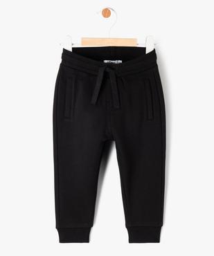 Pantalon de jogging avec ceinture bord-côte bébé garçon vue1 - GEMO 4G BEBE - GEMO