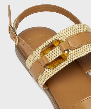 Sandales à talon plat et brides fantaisie femme  vue7 - FOLLOW ME - GEMO