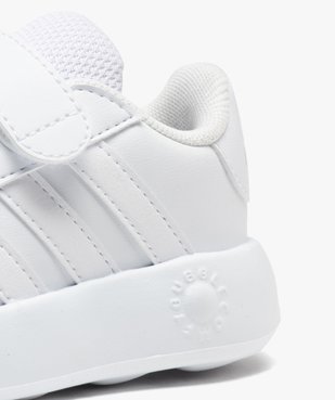 Baskets bébé fille unies à double scratch avec semelle souple – Adidas vue6 - ADIDAS - GEMO