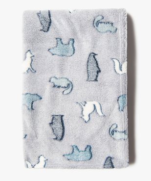 Plaid enfant à motifs animaux vue1 - GEMO (ACCESS) - GEMO