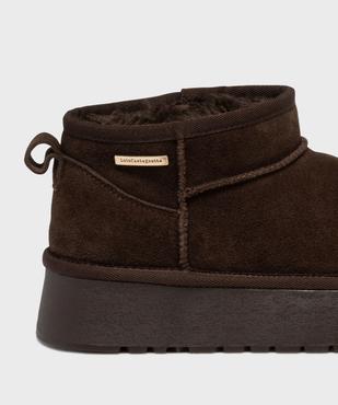 Boots fourrées plateforme femme - LuluCastagnette vue6 - LULUCASTAGNETTE - GEMO