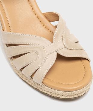 Sandales compensées en toile femme - Valentina Baldano vue7 - VALENTINA BALDA - GEMO