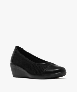 Ballerines confort à talon compensé femme vue2 - G'FLEX GEMO FOR GOOD - GEMO