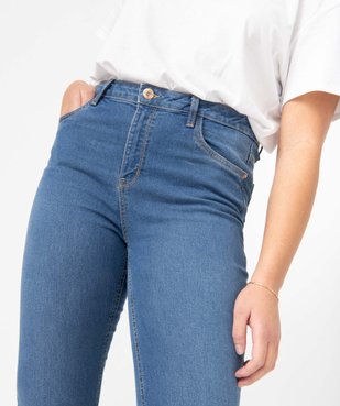 Jean coupe Skinny taille haute femme vue5 - GEMO(FEMME PAP) - GEMO