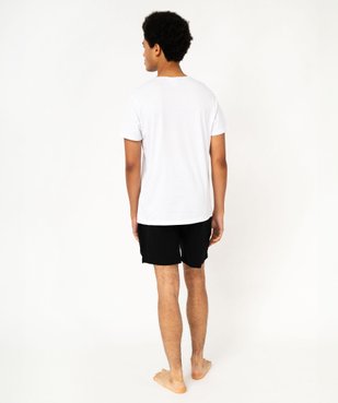 Pyjashort en coton imprimé homme - Goldorak vue3 - GOLDORAK - GEMO