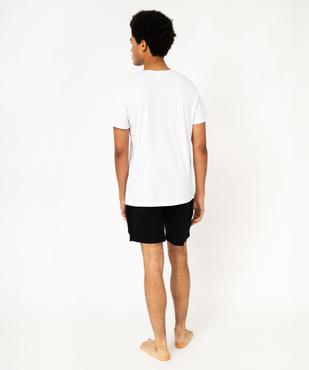 Pyjashort en coton imprimé homme - Goldorak vue3 - GOLDORAK - GEMO