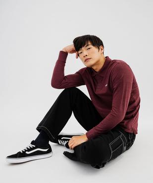 Jean cargo à coupe large et surpiqûres contrastantes homme vue5 - GEMO (HOMME) - GEMO
