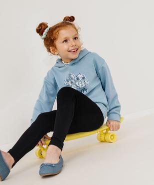 Legging long en maille côtelée extensible fille vue1 - GEMO (ENFANT) - GEMO