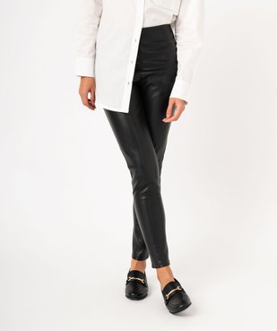 Legging en cuir imitation femme vue1 - GEMO(FEMME PAP) - GEMO