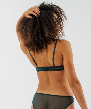 Soutien-gorge corbeille en dentelle à armatures vue2 - GEMO(HOMWR FEM) - GEMO