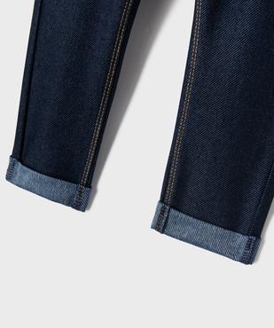 Jegging à taille réglable et revers bébé fille vue3 - GEMO(BEBE DEBT) - GEMO