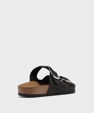 Mules ouvertes avec brides à boucles femme - Follow Me vue4 - FOLLOW ME - GEMO