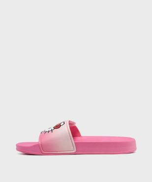 Mules de piscine à scratch à motif chaton fille - Hello Kitty vue3 - HELLO KITTY - GEMO